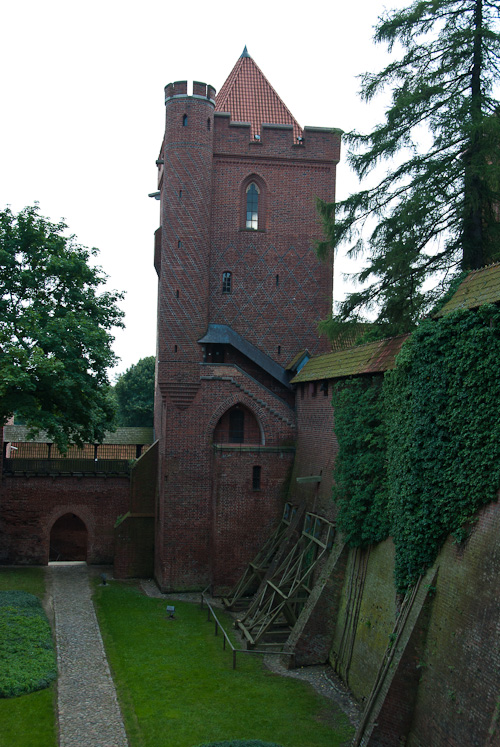 Die Marienburg in Malborg, Stammburg des Deutschritterordens
